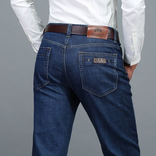 Jeans pour jeunesse coupe droite AFS JEEP en CVC printemps - Ref 1463209