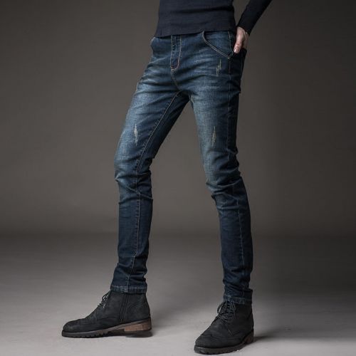 Jeans pour jeunesse pieds Slim JLXP en coton automne - Ref 1463236