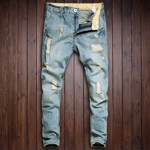 Jeans pour jeunesse coupe droite EASE JOYS en CVC Quatre saisons - Ref 1463253