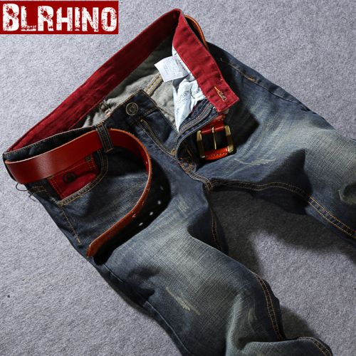 Jeans pour jeunesse coupe droite coton polyester hiver - Ref 1463292