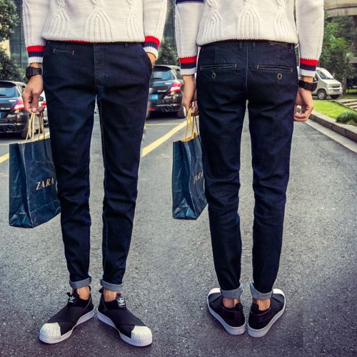 Jeans pour adolescent coupe droite COLINCOS en coton été - Ref 1463305