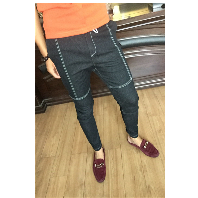 Jeans pour jeunesse pieds Slim en CVC automne - Ref 1463357