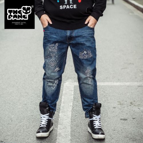 Jeans pour grands chantiers droite THE PANG coton automne - Ref 1463423