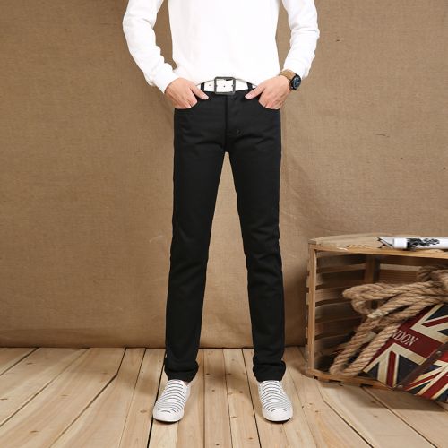 Jeans pour jeunesse coupe droite en coton Quatre saisons - Ref 1463455