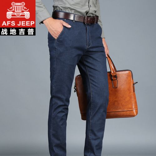 Jeans droite AFS JEEP coton pour automne - Ref 1463459