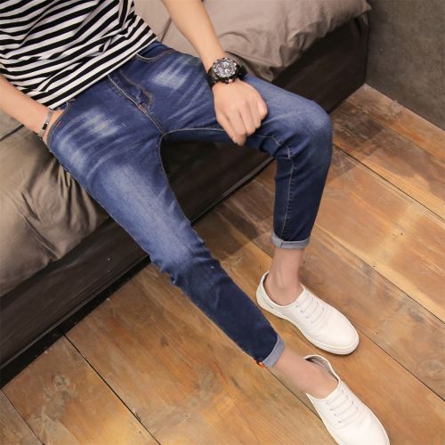 Jeans pour adolescent pieds Slim été - Ref 1463461