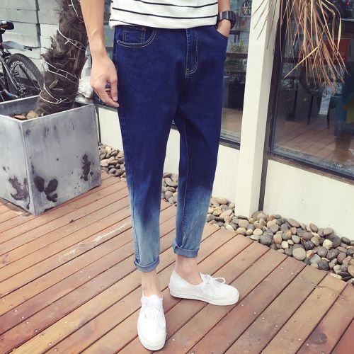 Jeans pour jeunesse pieds Slim été - Ref 1463517