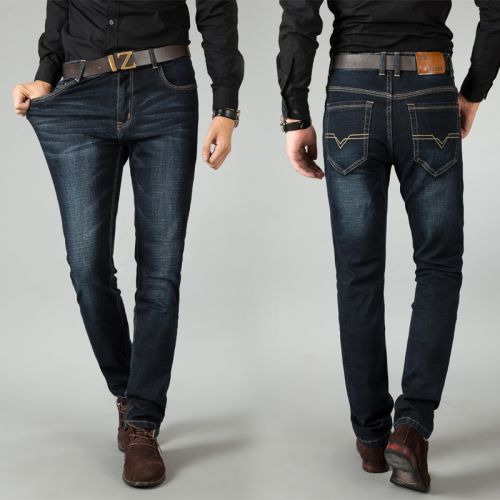 Jeans pour jeunesse coupe droite JEANS en coton Quatre saisons - Ref 1463552