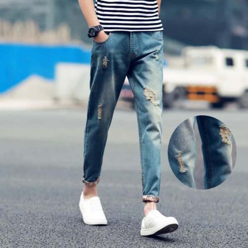 Jeans pour adolescent Sarouel été - Ref 1463560