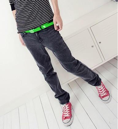 Jeans pour jeunesse en coton automne - Ref 1463604