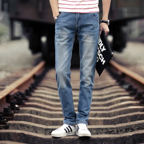 Jeans pour adolescent pieds Slim automne - Ref 1463608