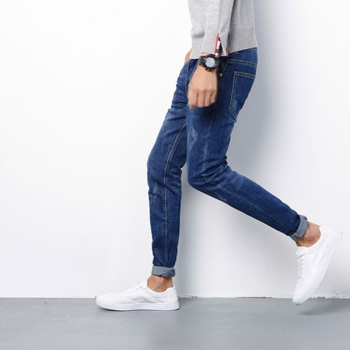 Jeans pour jeunesse pieds Slim Quatre saisons - Ref 1463684