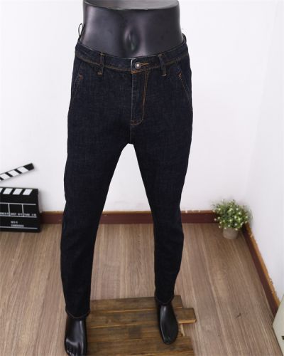 Jeans pour jeunesse pieds Slim en coton automne - Ref 1463735