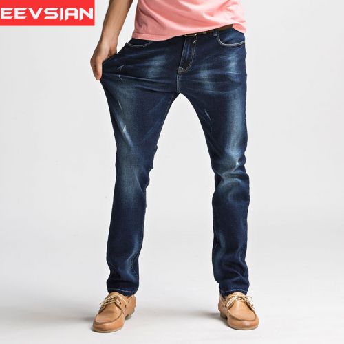 Jeans pour jeunesse pieds Slim EEVSIAN en coton automne - Ref 1463753