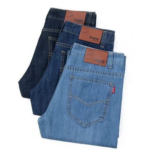 Jeans pour jeunesse pieds Slim en coton été - Ref 1463765