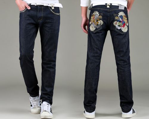 Jeans pour jeunesse droite coton printemps - Ref 1463772