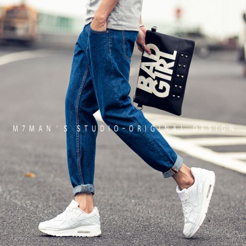 Jeans pour adolescent Sarouel en CVC Quatre saisons - Ref 1463818