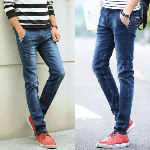 Jeans pour jeunesse pieds Slim Quatre saisons - Ref 1463833
