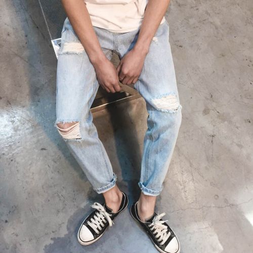 Jeans pour adolescent printemps - Ref 1463877