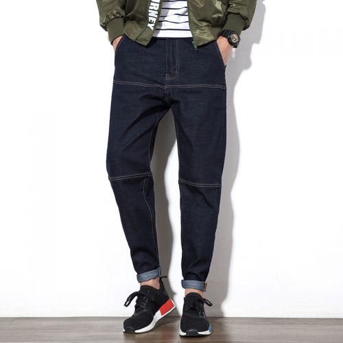 Jeans pour grands chantiers pieds Slim en coton Quatre saisons - Ref 1463880