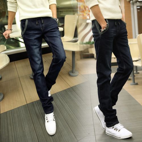 Jeans pour adolescent pieds Slim en Fluid Systems Quatre saisons - Ref 1463890