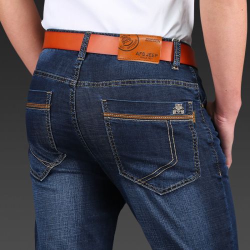 Jeans pour jeunesse droite AFS JEEP coton été - Ref 1463907