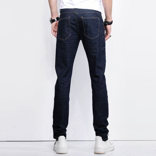 Jeans pour jeunesse pieds Slim JAMES PLUS en coton été - Ref 1463922