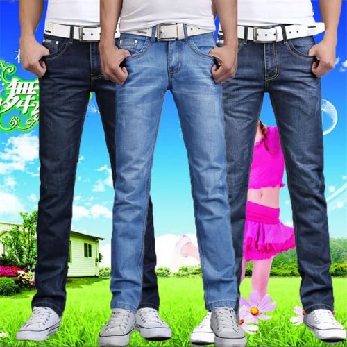 Jeans pour jeunesse droite coton été - Ref 1463933