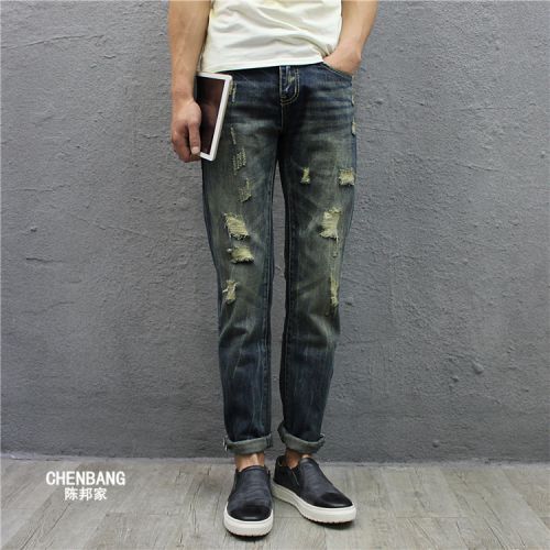 Jeans pour jeunesse coupe droite Quatre saisons - Ref 1463949