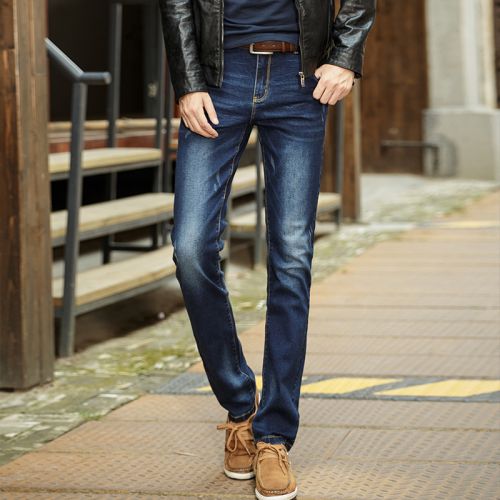 Jeans pour jeunesse coupe droite en CVC automne - Ref 1464004