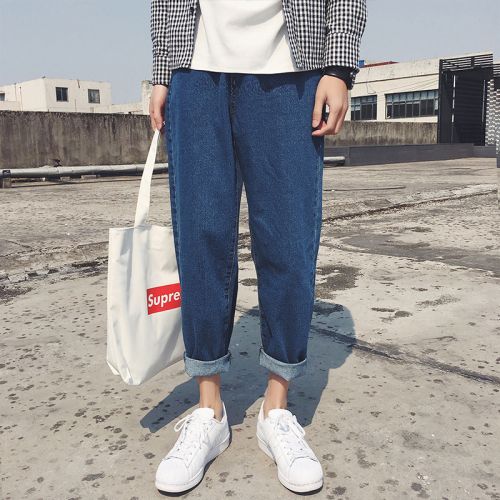 Jeans pour adolescent droite été - Ref 1464045