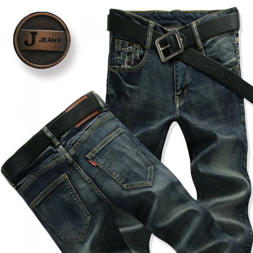 Jeans pour grands chantiers pieds Slim WAXBERRY en coton automne - Ref 1464063