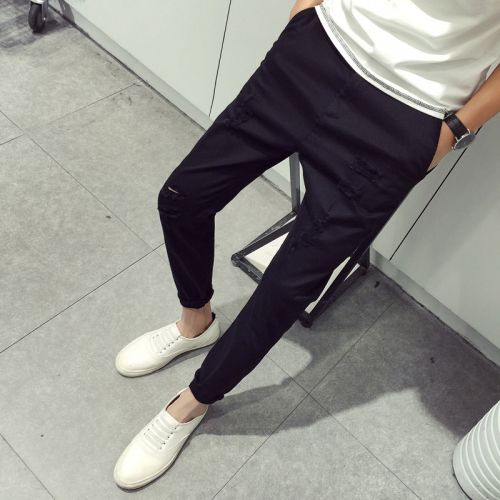 Jeans pour jeunesse pieds Slim été - Ref 1464076