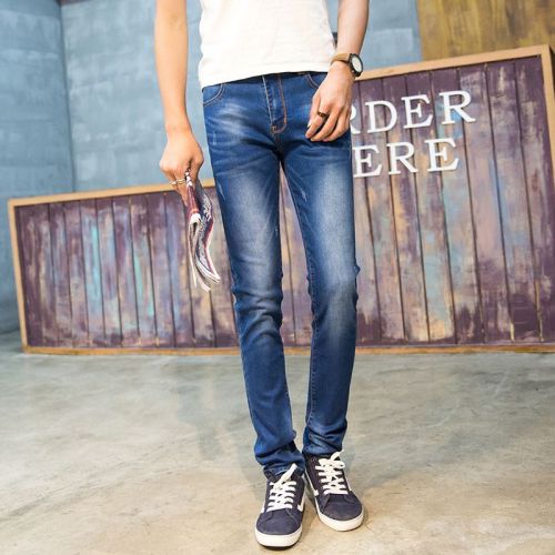 Jeans pour jeunesse coupe droite en coton Quatre saisons - Ref 1464102