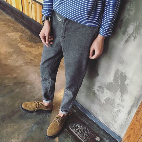 Jeans pour adolescent pieds Slim automne - Ref 1464105