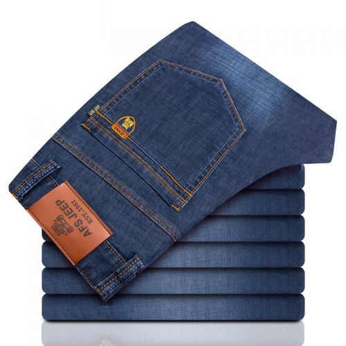 Jeans droite AFS JEEP coton pour été - Ref 1464115