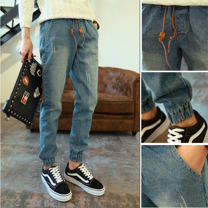 Jeans pour adolescent pieds Slim automne - Ref 1464145
