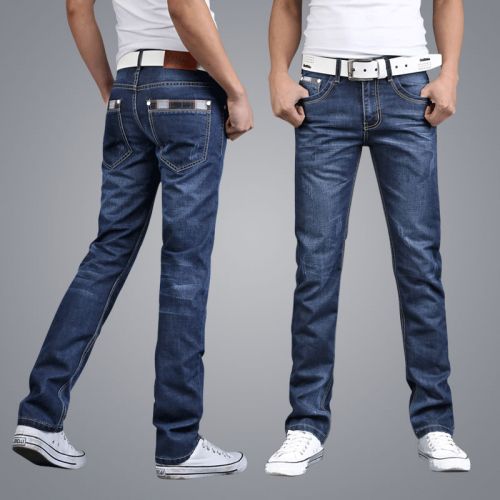 Jeans pour adolescent droite coton automne - Ref 1464208