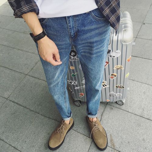 Jeans pour adolescent pieds Slim automne - Ref 1464257