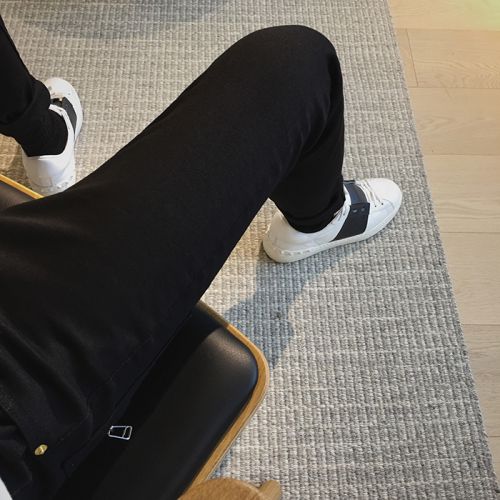 Jeans pour adolescent pieds Slim WILLIAM LOOK en coton hiver - Ref 1464267