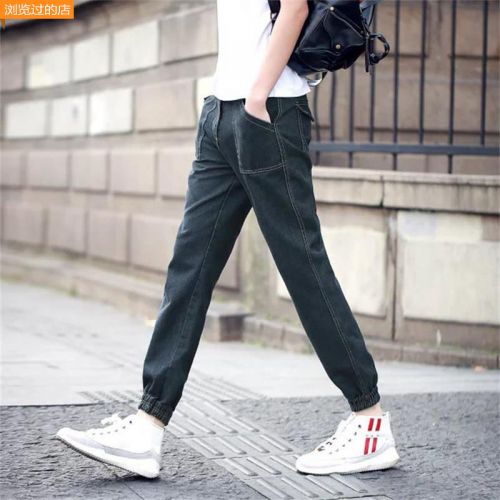 Jeans pour adolescent coupe droite automne - Ref 1464315