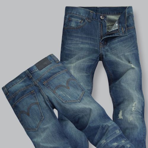 Jeans pour jeunesse coupe droite en coton automne - Ref 1464353