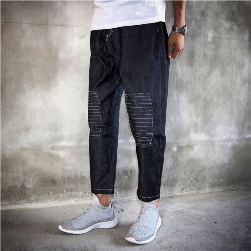 Jeans pour adolescent pantalon bas entrejambe Croix automne - Ref 1464362