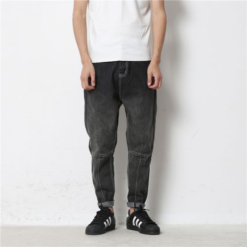 Jeans pour adolescent Sarouel en coton Quatre saisons - Ref 1464427