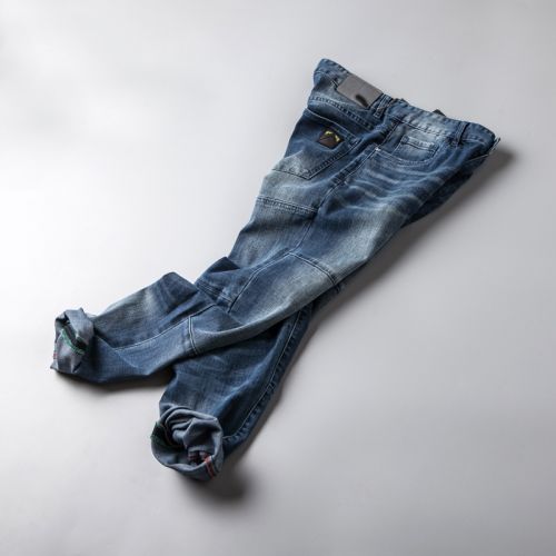 Jeans pour jeunesse coupe droite en coton été - Ref 1464455