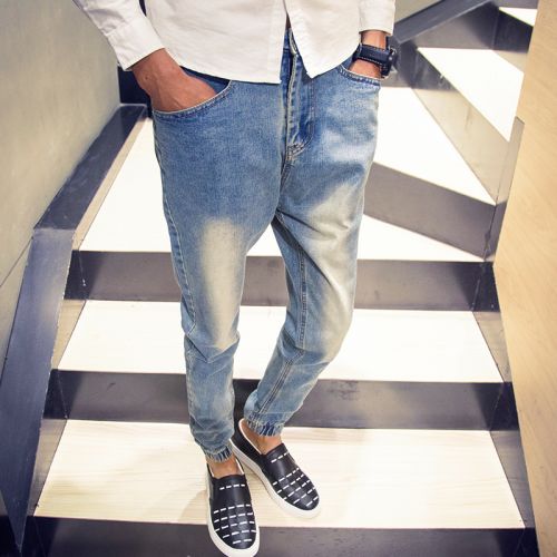 Jeans pour adolescent Sarouel Quatre saisons - Ref 1464458