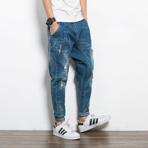 Jeans pour jeunesse Sarouel KT.UOMO en coton Quatre saisons - Ref 1464471
