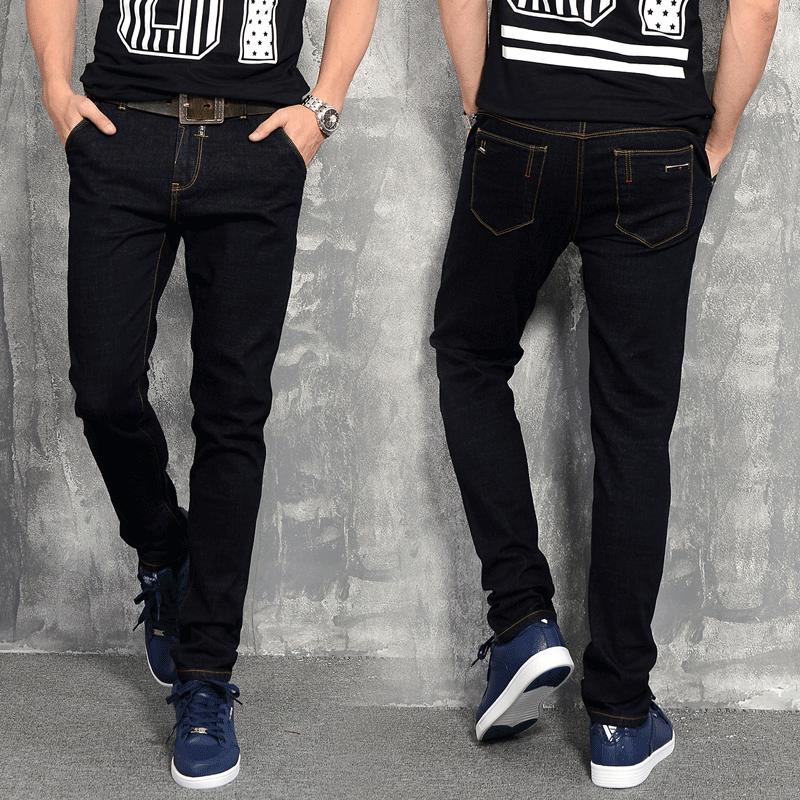 Jeans pour jeunesse pieds Slim JEANS en coton été - Ref 1464475