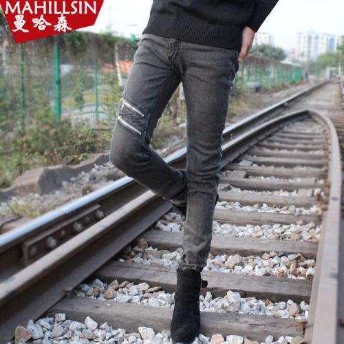 Jeans pour jeunesse pieds Slim MAHILLSIN en coton été - Ref 1464493