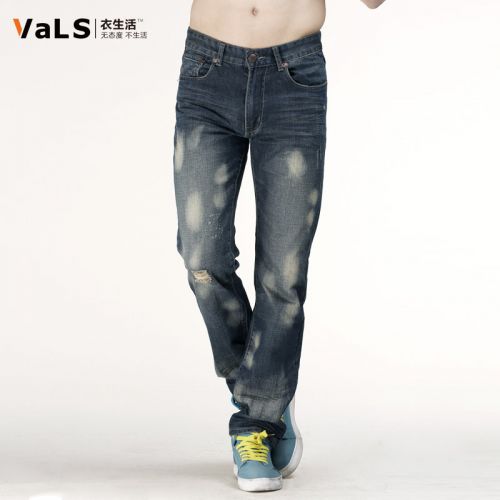 Jeans pour jeunesse coupe droite VALS en coton été - Ref 1464504